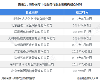 2018年海外醫(yī)療中介服務(wù)行業(yè)市場(chǎng)競(jìng)爭(zhēng)格局與發(fā)展前景分析